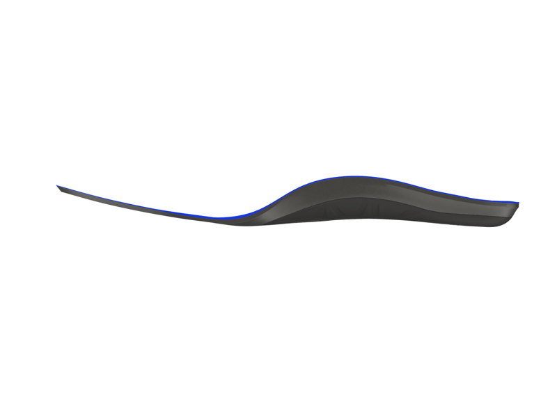 Trek BioDynamic High Arch Cycling Insoles - Blue-2