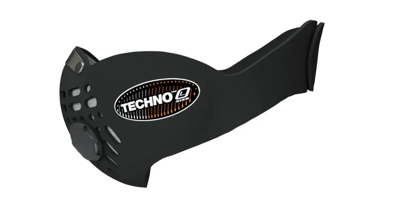 Respro Techno Anti-Pollution Mask - Black-2
