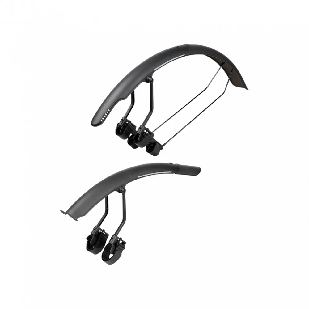uPRISE Bikes Topeak TetraFender R1/R Mudguard Set - Road - Black | Price match, 365 day return s, 18-Month Warranty, Finance Available & Free UK Delivery