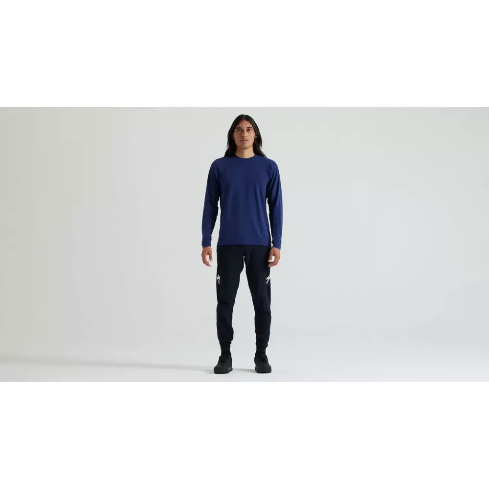 uPRISE Bikes Specialized Trail Men's Long Sleeve Jersey - Deep Marine | Price match, 365 day return s, 18-Month Warranty, Finance Available & Free UK Delivery