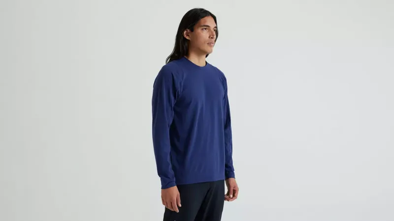 Specialized Trail Men's Long Sleeve Jersey - Deep Marine-1