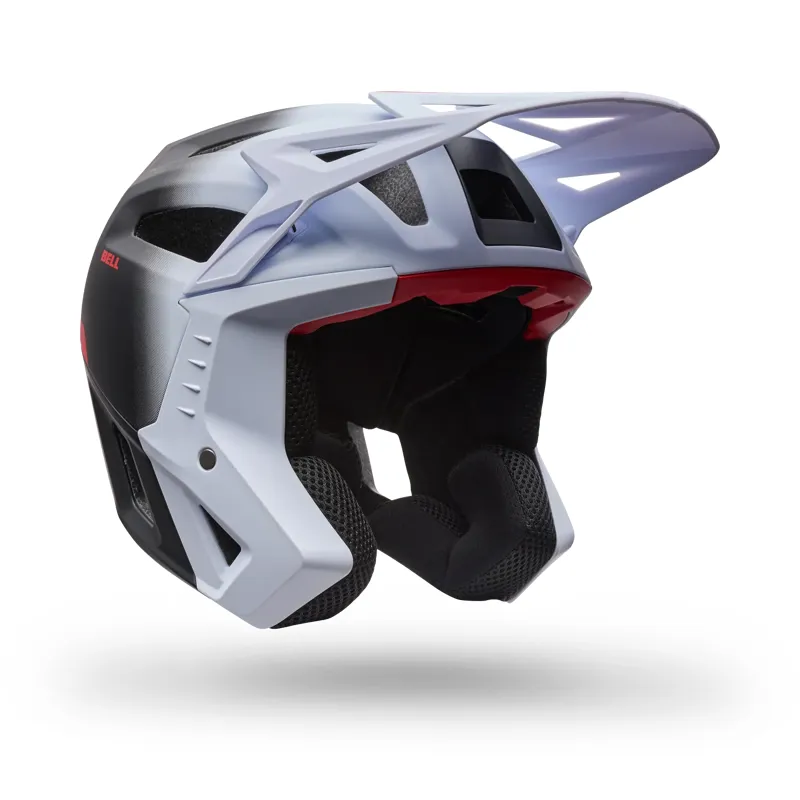 Bell 3Qtr-Air Mips Grid MTB Helmet - White/Black-1