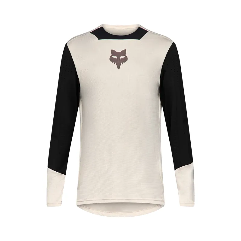 Fox Defend Park Special Edition Youth Long Sleeve Jersey - Chalk White