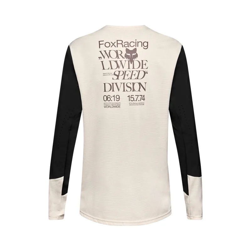 Fox Defend Park Special Edition Men's Long Sleeve Jersey - Chalk White-1