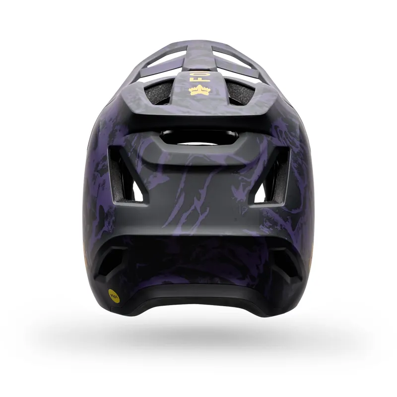 Fox Rampage IMAGE Print Mips Full Face Helmet - Plum Purple-3