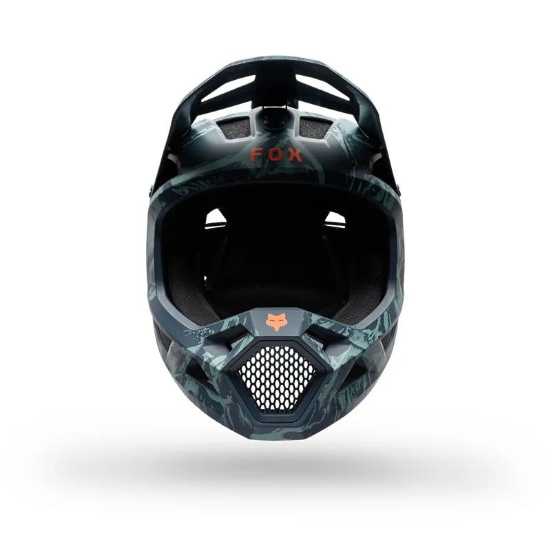 Fox  Rampage Image Print Mips Youth Full Face MTB Helmet - Arctic Blue-2
