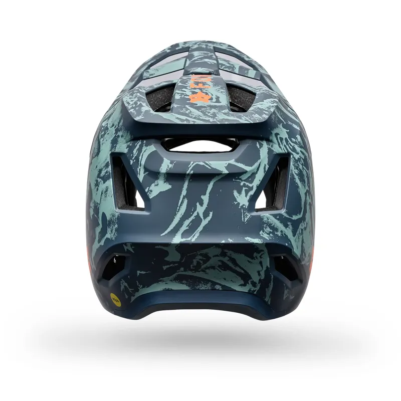 Fox Rampage IMAGE Print Mips Full Face Helmet - Arctic Blue-3