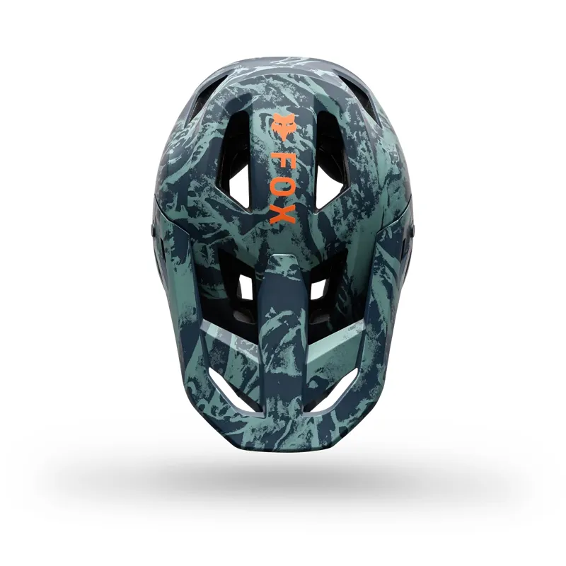 Fox  Rampage Image Print Mips Youth Full Face MTB Helmet - Arctic Blue-4