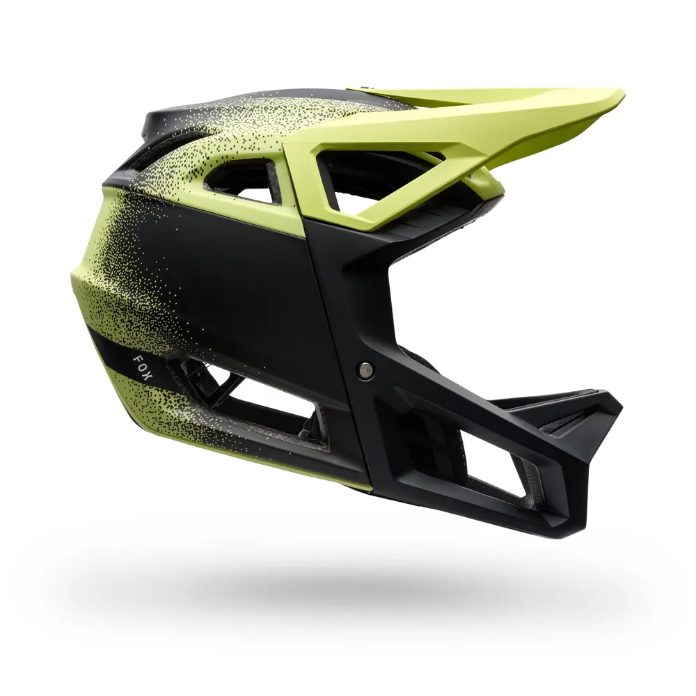 uPRISE Bikes Fox Clothing Fox Proframe RS Aura Mips Full Face Helmet - Lime Green | Price match, 365 day returns, 18-Month Warranty, Finance Available & Free UK Delivery