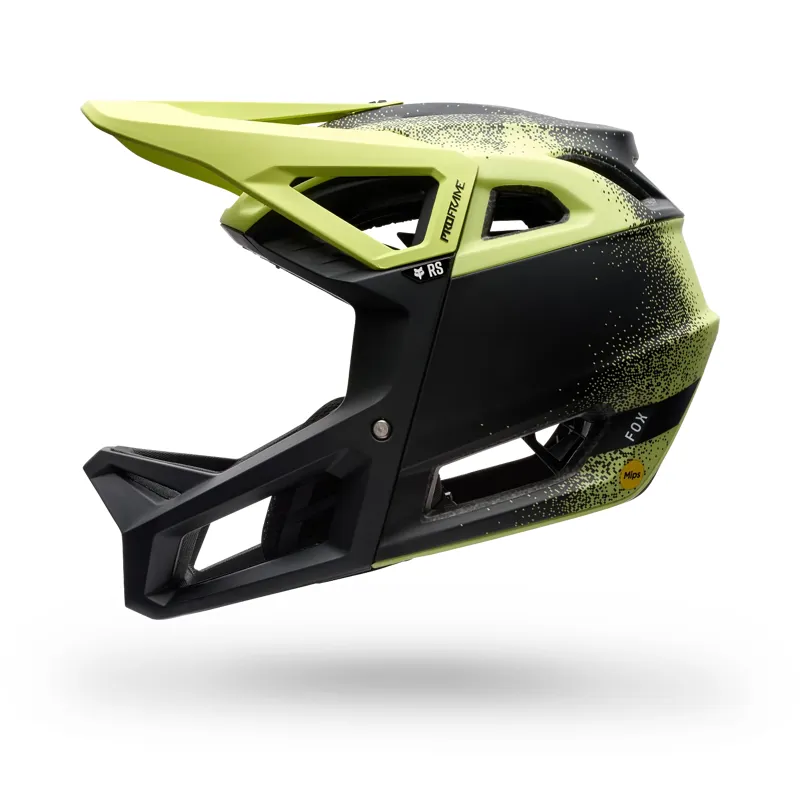 Fox Proframe RS Aura Mips Full Face Helmet - Lime Green-3