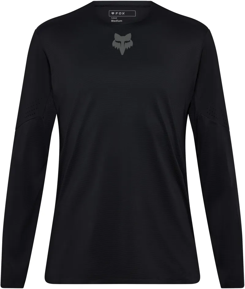 Fox Flexair Men's Long Sleeve Jersey - Black