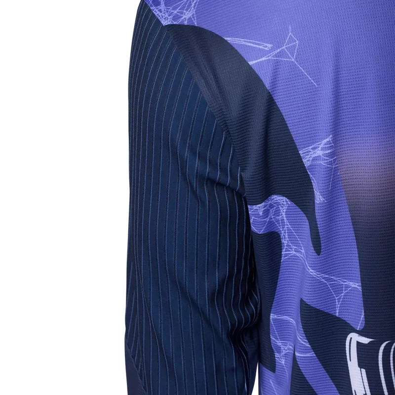Fox Flexair Diffuse Special Edition Men's Long Sleeve Jersey - Blueberry-5
