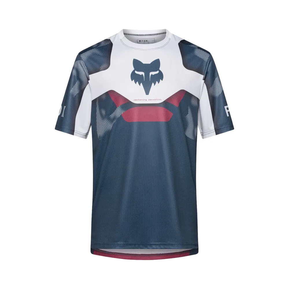 uPRISE Bikes Fox Clothing Fox Ranger Tactile Men's Short Sleeve Jersey - White | Price match, 365 day returns, 18-Month Warranty, Finance Available & Free UK Delivery