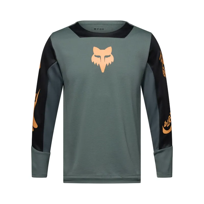 Fox Defend Creation Men's Long Sleeve Jersey - Sage Green