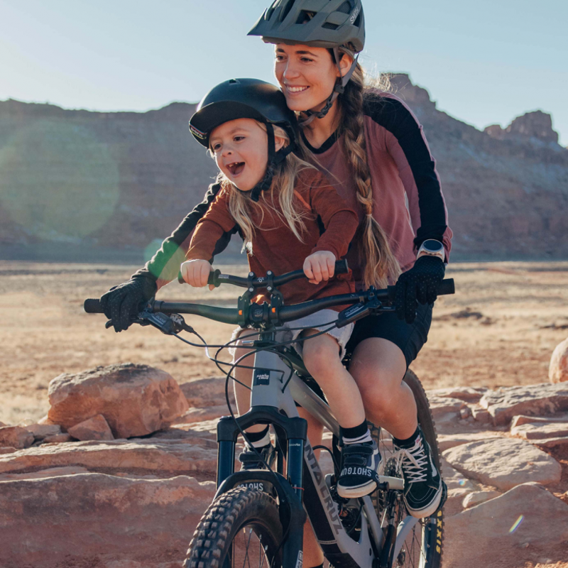 Kids Ride Shotgun Pro Child Bike Seat Handlebars - Black-4