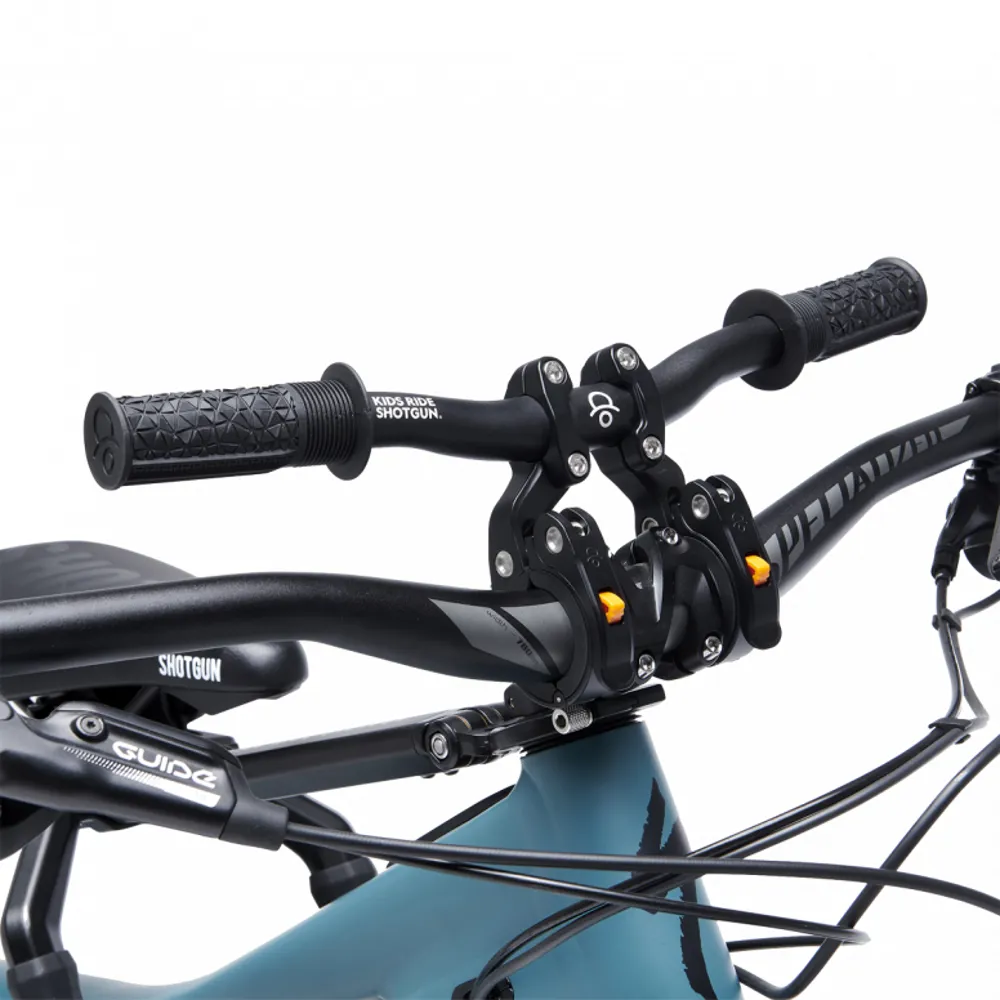 uPRISE Bikes Kids Ride Shotgun Pro Child Bike Seat Handlebars - Black | Price match, 365 day return s, 18-Month Warranty, Finance Available & Free UK Delivery