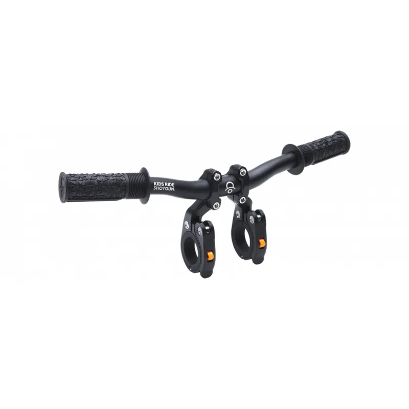 Kids Ride Shotgun Pro Child Bike Seat Handlebars - Black-2