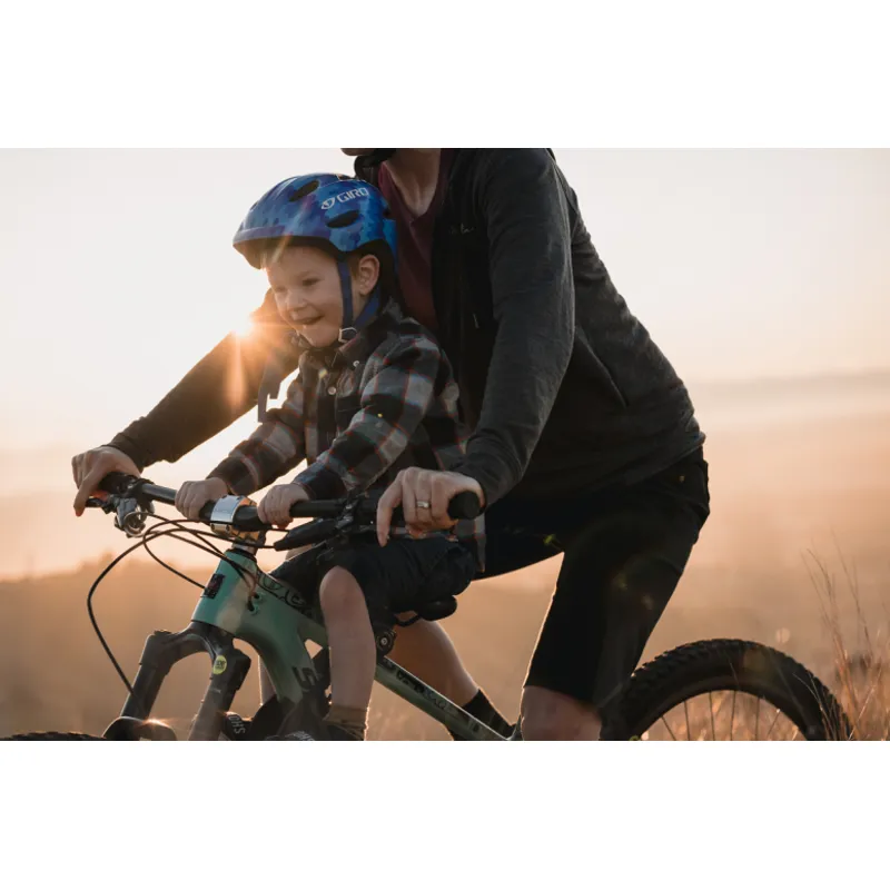 Kids Ride Shotgun 2.0 Child Bike Seat - Black-3