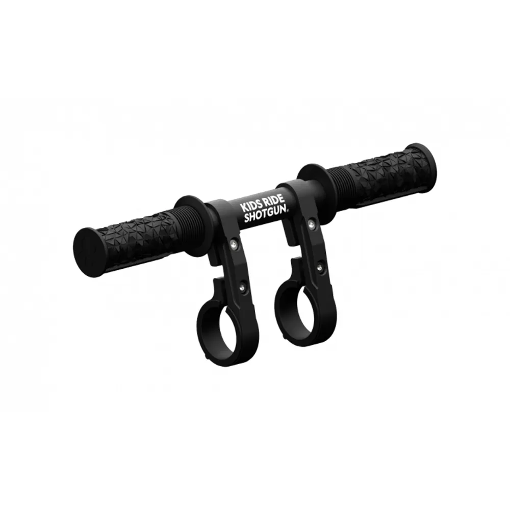 uPRISE Bikes Kids Ride Shotgun 2.0 Child Bike Seat Handlebars - Black | Price match, 365 day return s, 18-Month Warranty, Finance Available & Free UK Delivery