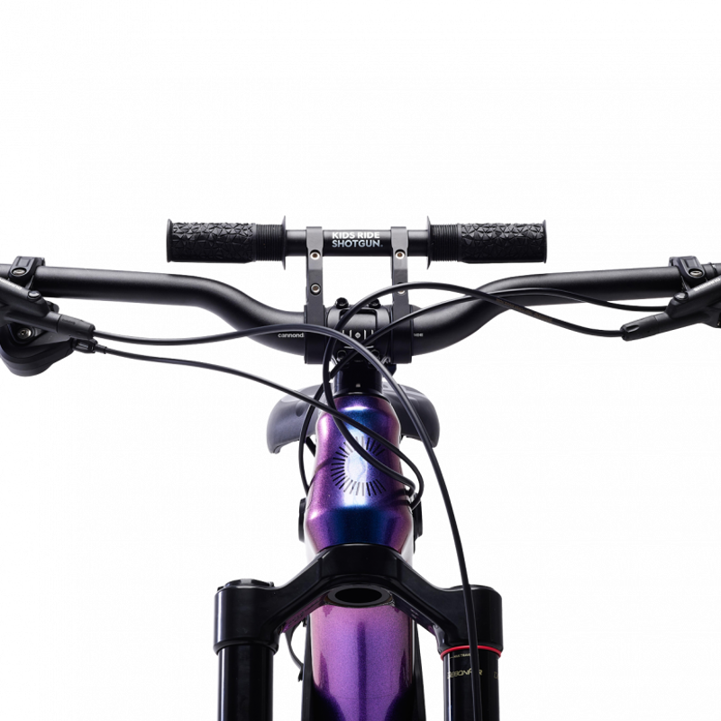 Kids Ride Shotgun 2.0 Child Bike Seat Handlebars - Black-1