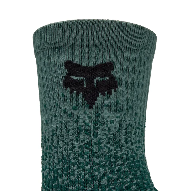 Fox Clothing Ranger Fade 6 Inch Socks - Ivy Green-1