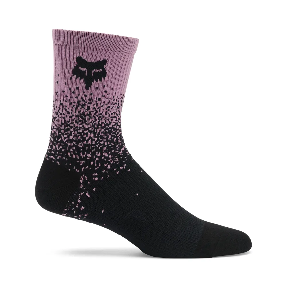 uPRISE Bikes Fox Clothing Ranger Fade 6 Inch Socks - Lavender Drift | Price match, 365 day returns, 18-Month Warranty, Finance Available & Free UK Delivery