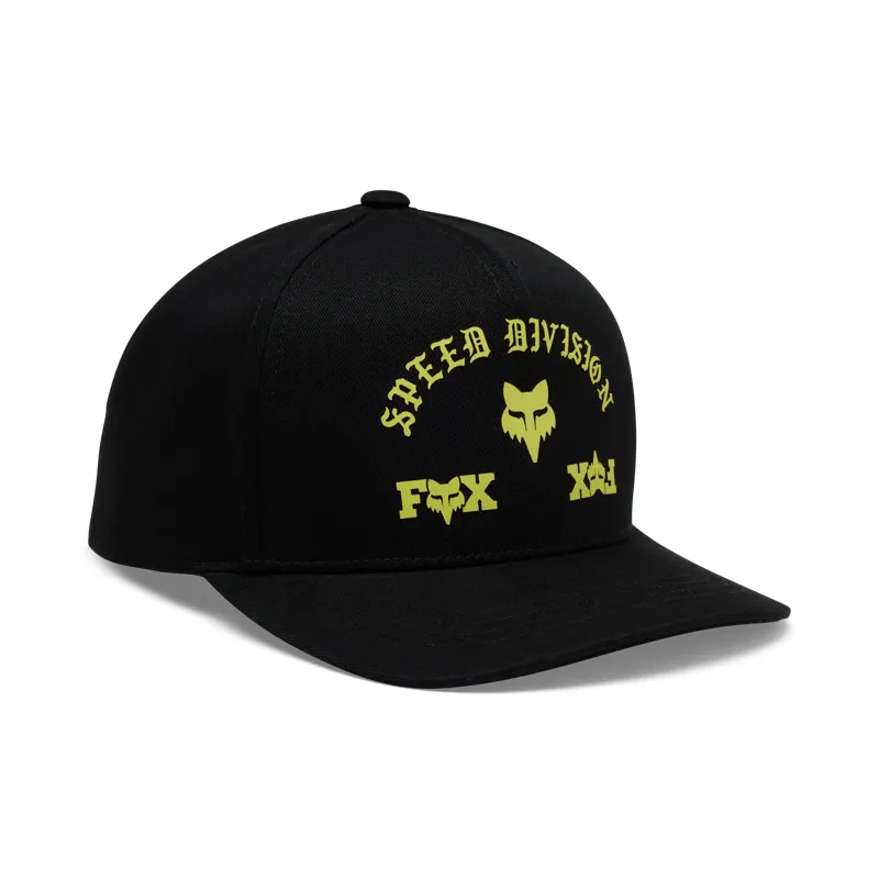Fox Icon Youth Snapback Hat - Black