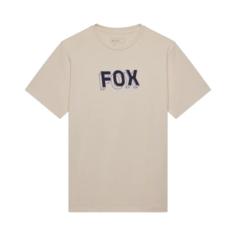 Fox Clothing Image Print 195 Original Men's Tee - Chalk White
