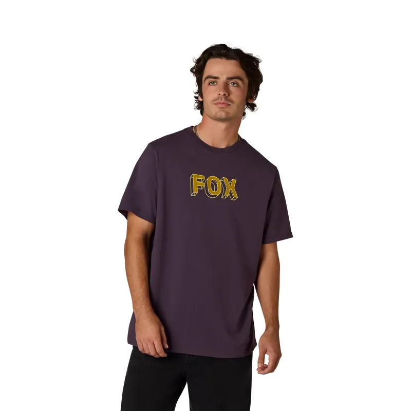 Fox Clothing Image Print 195 Original Men's Tee - Plum Perfect-2