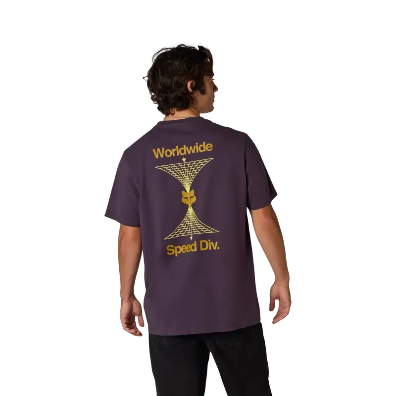 Fox Clothing Image Print 195 Original Men's Tee - Plum Perfect-3