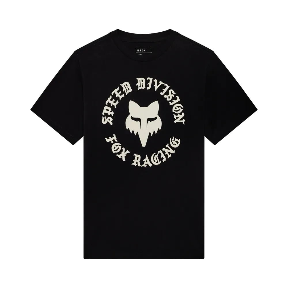 uPRISE Bikes Fox Clothing Badge 195 Men's Original Tee - Black | Price match, 365 day returns, 18-Month Warranty, Finance Available & Free UK Delivery
