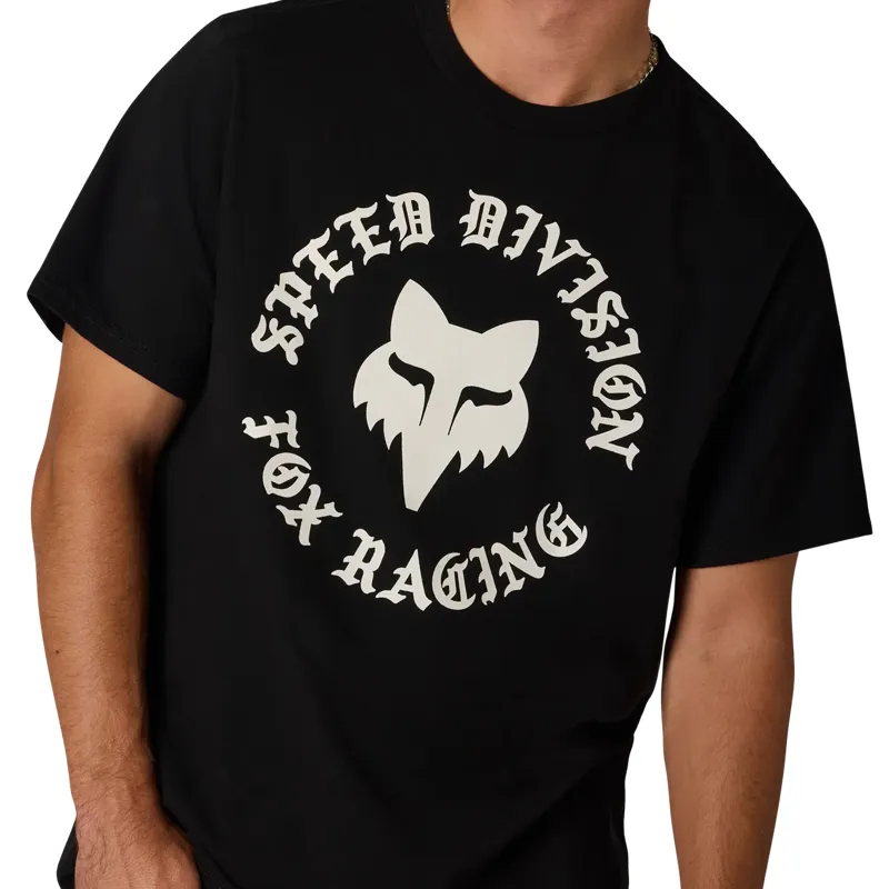 Fox Clothing Badge 195 Men's Original Tee - Black-2