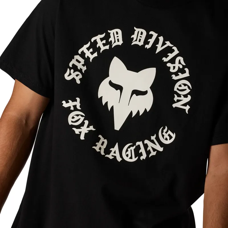 Fox Clothing Badge 195 Men's Original Tee - Black-5