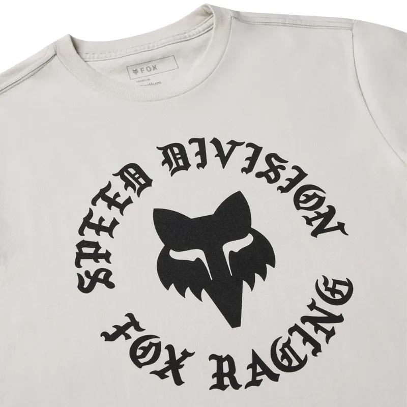 Fox Clothing Badge 195 Men's Original Tee - Light Grey-2