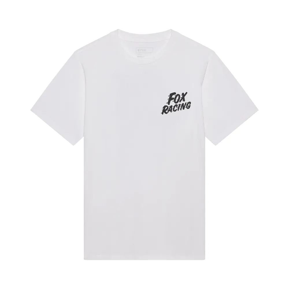 uPRISE Bikes Fox Clothing Speed 195 Men's Original Tee - White | Price match, 365 day returns, 18-Month Warranty, Finance Available & Free UK Delivery