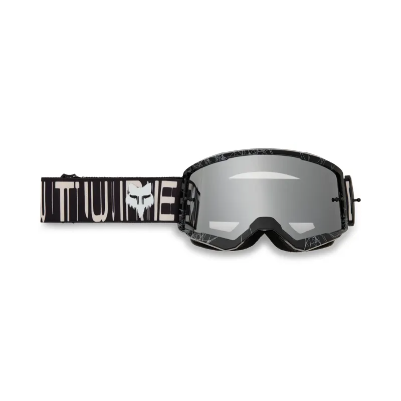 Fox Main Diffuse Special Edition Mirrored Lens Goggles - Black