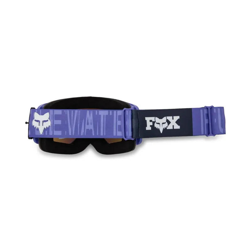 Fox Main Diffuse Special Edition Mirrored Lens Goggles - Purple Dove-1