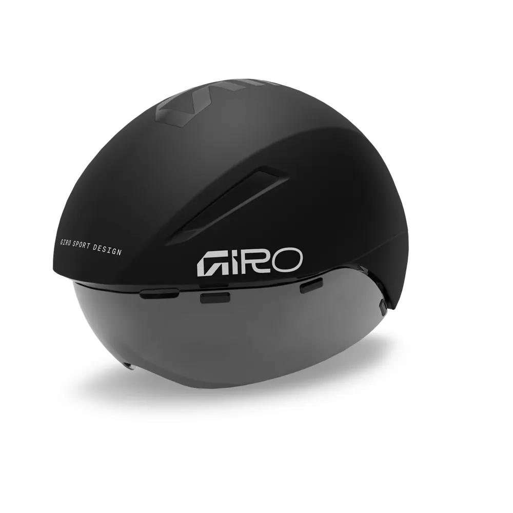 uPRISE Bikes Giro Aerohead MIPS Triathlon Aero Helmet - Matte Black | Price match, 365 day returns, 18-Month Warranty, Finance Available & Free UK Delivery