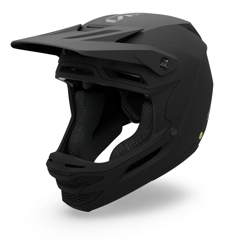uPRISE Bikes Giro Insurgent Spherical MIPS MTB Full Face Helmet - Matte Black | Price match, 365 day returns, 18-Month Warranty, Finance Available & Free UK Delivery
