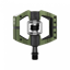 Crank Brothers Mallet E LS Clipless MTB Pedals - Camo Green