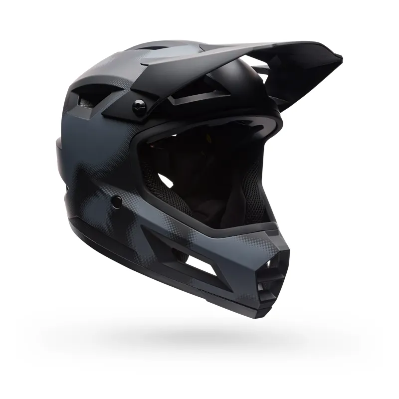 Bell Sanction 2 DLX MIPS Camo Full Face MTB Helmet - Matte Black-1