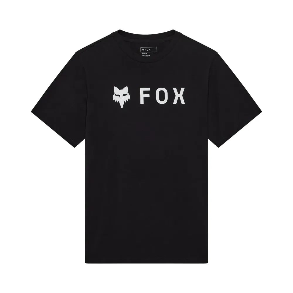 uPRISE Bikes Fox Clothing Absolute 195 Original Men's Tee - Black/White | Price match, 365 day returns, 18-Month Warranty, Finance Available & Free UK Delivery