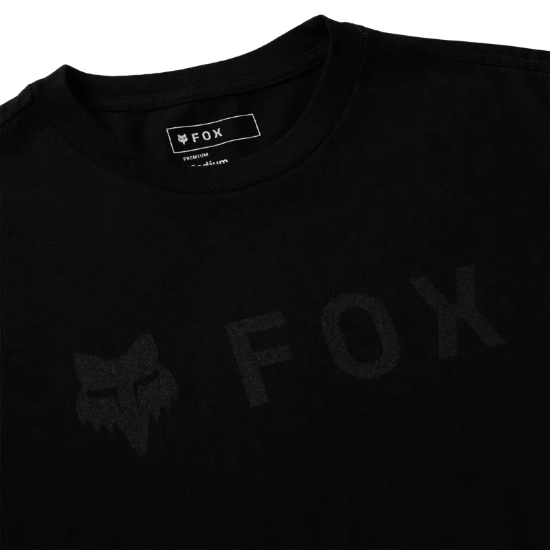 Fox Clothing Absolute 195 Original Men's Tee - Black/Black-2