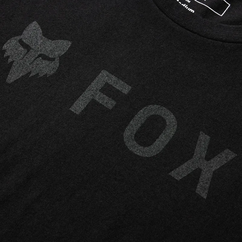 Fox Clothing Absolute 195 Original Men's Tee - Black/Black-3