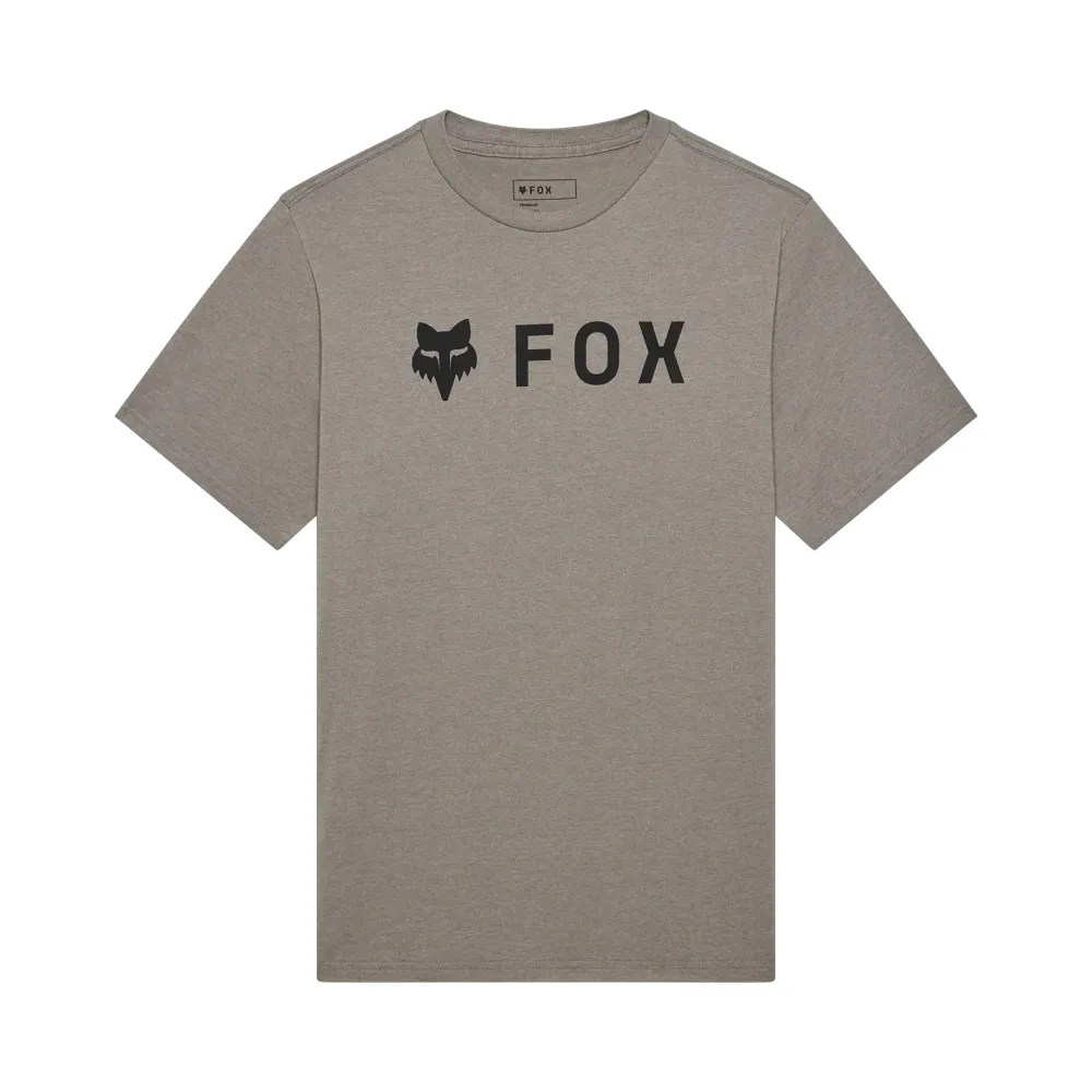 uPRISE Bikes Fox Clothing Absolute 195 Original Men's Tee - Heather Graphite Grey | Price match, 365 day returns, 18-Month Warranty, Finance Available & Free UK Delivery
