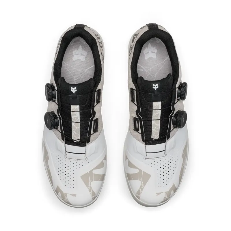 Fox Union BOA Diffuse Special Edition Clipless MTB Shoes - Chalk White-2