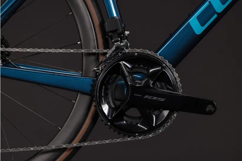 Cube Agree C:62 One 2027 Carbon Road Bike - Midnightteal/Sea-4