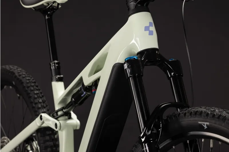 Cube Stereo Hybrid One44 HPC Race 800wh 2027 Electric MTB - Mellowyellow/Lilac-6