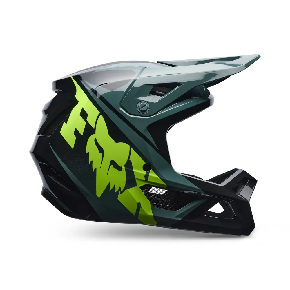 uPRISE Bikes Fox Clothing Fox Rampage Foundry Mips Full Face MTB Helmet - Sage Green | Price match, 365 day returns, 18-Month Warranty, Finance Available & Free UK Delivery
