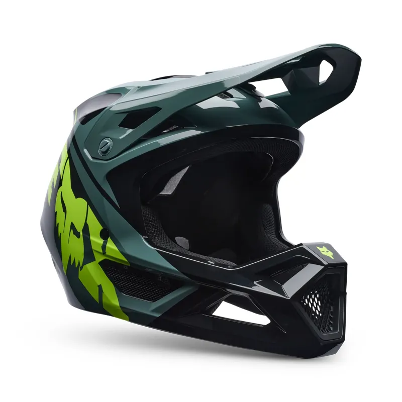 Fox Rampage Foundry Mips Full Face MTB Helmet - Sage Green-1